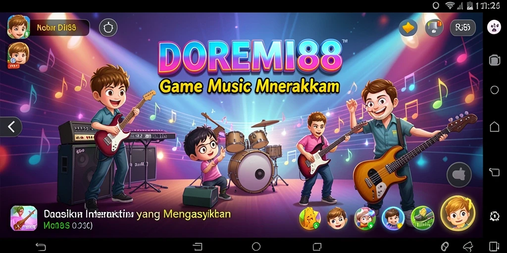 Tampilan gameplay DOREMI88 yang mengasyikkan dan interaktif.
