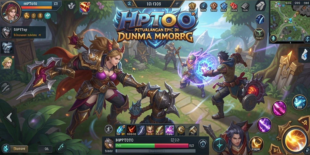 Gameplay menakjubkan HPTOTO menampilkan aksi seru dan petualangan multiplayer.