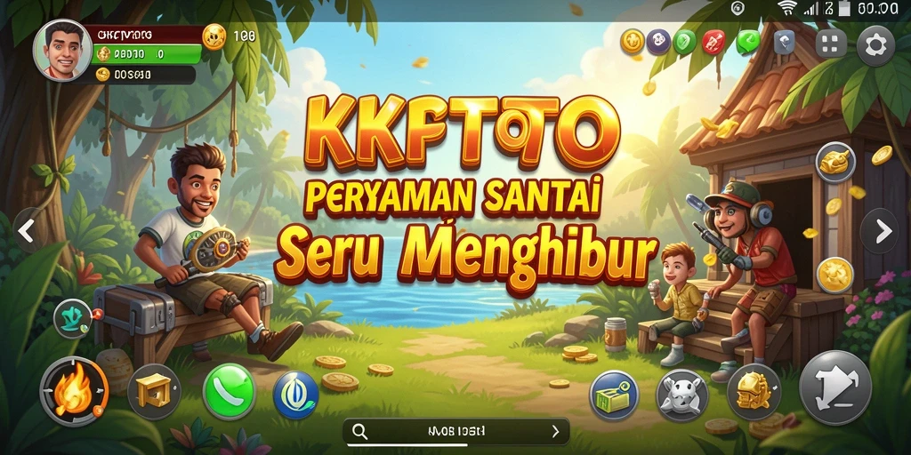 Screenshot KPKTOTO menampilkan gameplay yang penuh warna dan interaktif.