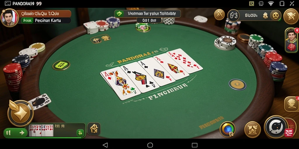 Tampilan gameplay QiuQiu di PANDORA99 yang seru dan menarik.