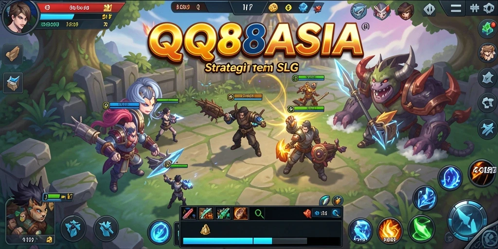 Tampilan gameplay menarik dari QQ88ASIA dengan strategi mendalam.