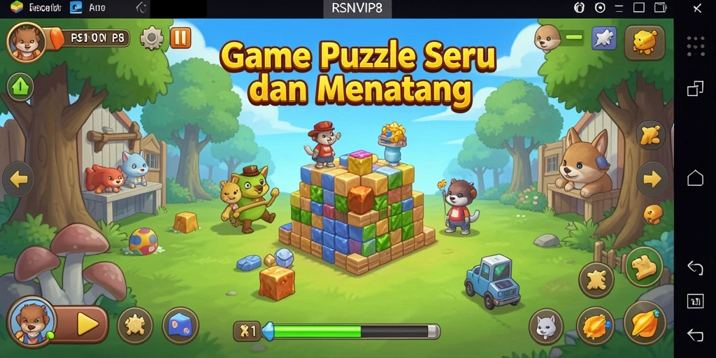 Gameplay RSNVIP8 yang penuh warna dan menantang.