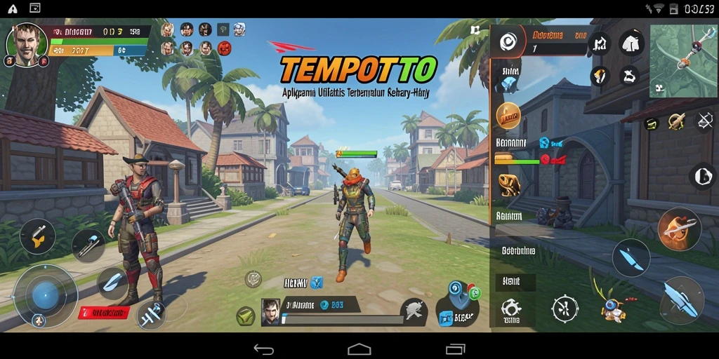 Screenshot TEMPOTOTO menampilkan alat utilitas yang praktis dan fungsional.